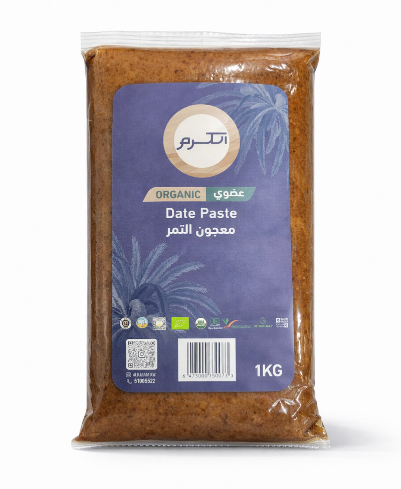 AlKaram Dates Organic Paste 1 KG
