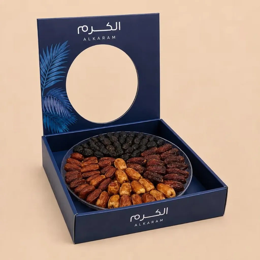 الكرم صحن التمور العضوية الفاخرة