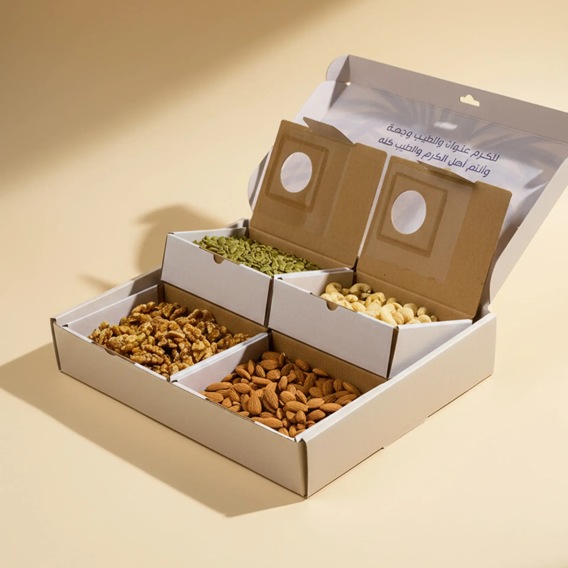 المكسرات و الوجبات الخفيفة